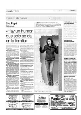 Ropa tendida en El Periódico de Aragón
